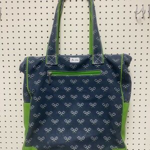 Ame & Lulu Emerson Victory Tennis / Racquetball/ Pickleball Tote Bag